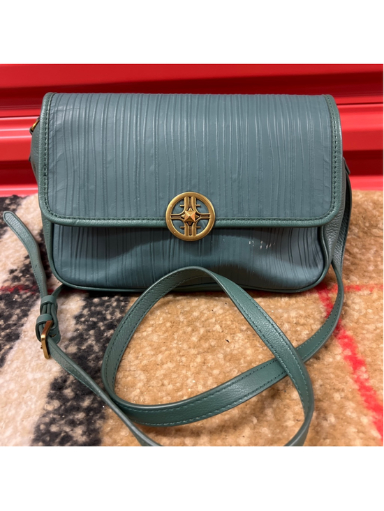 Fossil Handbags - Women's Fossil Teal Crossbody Bag One Size with Gold Hardware